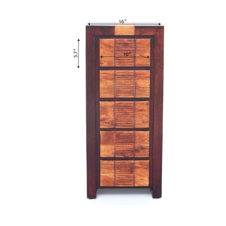Magnum Chest Of Five Drawers Honey